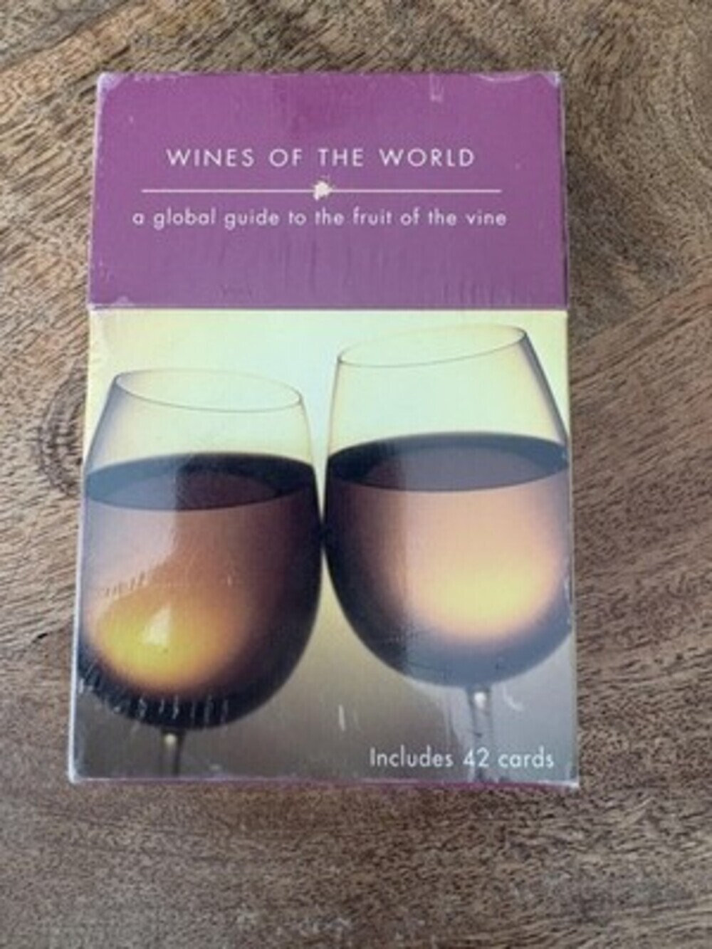 Vintage Wines Of The World Global Wine Guide 42 Fact Cards Deck 2005 Sealed